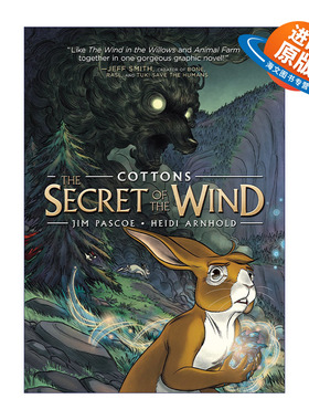 英文原版 Cottons: The Secret of the Wind 棉花1 风的秘密 漫画 英文版 进口英语原版书籍