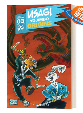 英文原版 Usagi Yojimbo Bunraku and Other Stories 兔子武士 日本木偶戏与其他故事 IDW漫画 Stan Sakai 英文版 进口英语原版书