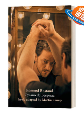 英文原版 Cyrano de Bergerac 大鼻子情圣 马丁·昆普改编同名舞台剧 詹姆斯·麦卡沃伊主演 英文版 进口英语原版书籍