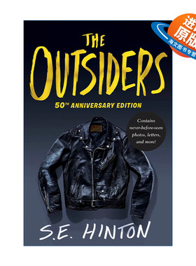 英文原版 The Outsiders 局外人 追逐金色的少年 50周年纪念精装收藏版 S. E. Hinton 英文版 进口英语原版书籍