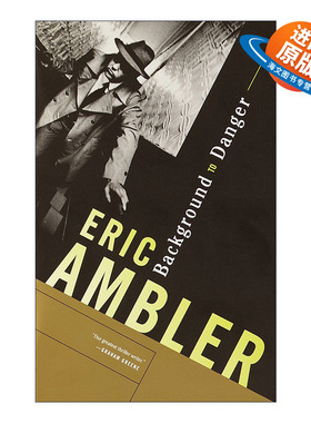 英文原版 Background to Danger 中东谍影 同名电影原著 现代悬疑小说之父Eric Ambler 英文版 进口英语原版书籍