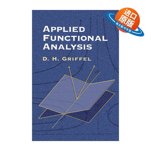 英文原版 Applied Functional Analysis 应用泛函分析 数学 D.H. Griffel 英文版 进口英语原版书籍