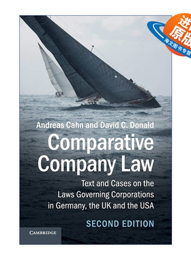 英文原版 Comparative Company Law 比较公司法 Andreas Cahn 英文版 进口英语原版书籍