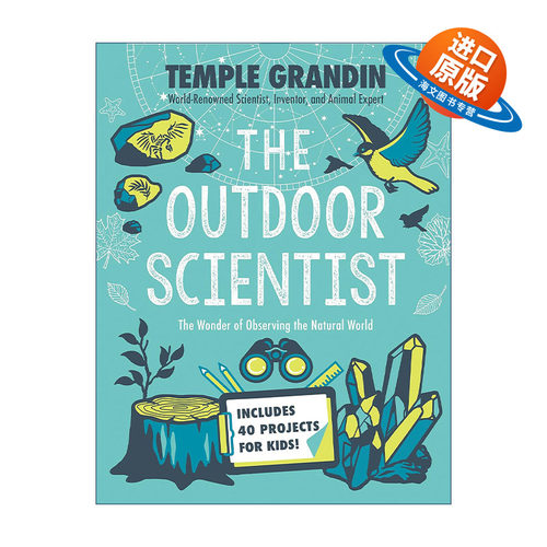 英文原版 The Outdoor Scientist 户外科学家 观察自然世界的奇迹 我们为什么不说话作者Temple Grandin 精装 进口英语原版书籍