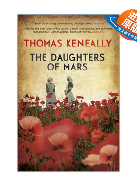 英文原版小说 The Daughters of Mars 战争的女儿 辛德勒名单作者托马斯·肯尼利 Thomas Keneally 英文版 进口英语原版书籍