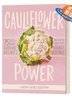 英文原版 精装 Cauliflower Power 花椰菜之力 餐饮食谱 精装 英文版 进口英语原版书籍
