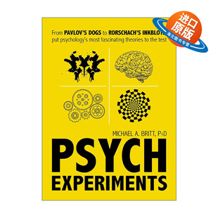 英文原版 Psych Experiments 了解人类行为的50个心理学实验 英文版 进口英语原版书籍