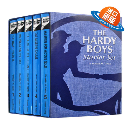 英文原版 The Hardy Boys Starter Set 哈迪男孩 1-5套装 英文版 进口英语原版书籍儿童外文书