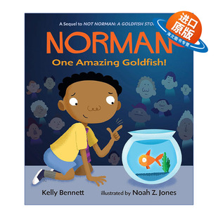 Jones Norman Goldfish Amazing 英文原版 一条神奇 英文版 Noah One 儿童精装 金鱼 书籍 进口英语原版 诺曼 绘本