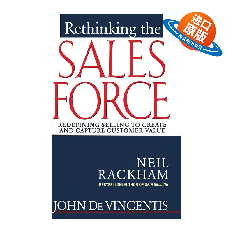 英文原版 Rethinking the Sales Force 销售的革命 精装 尼尔·雷克汉姆 英文版 进口英语原版书籍