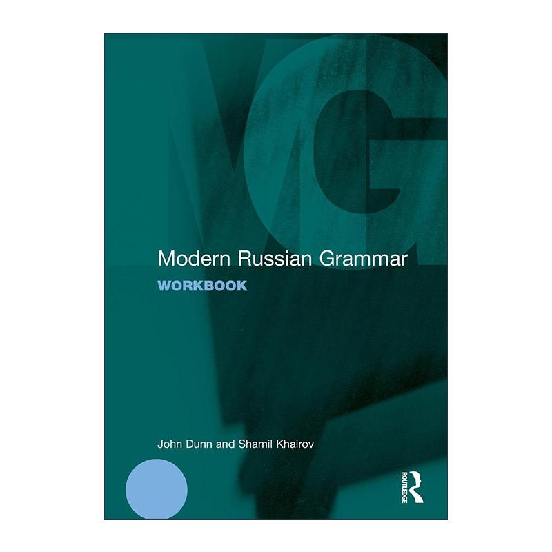 原版 Modern Russian Grammar Workbook 现代俄语语法练习册 进口原版书籍