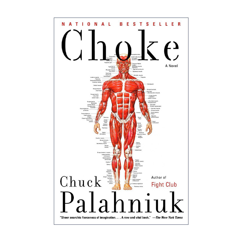 英文原版 Choke窒息 Chuck Palahniuk英文版进口英语原版书籍