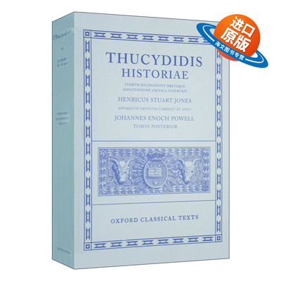 英文原版 Thucydides Historiae Vol. II Books V-VIII 修昔底德历史 第二卷 第5-8册 精装 英文版 进口英语原版书籍