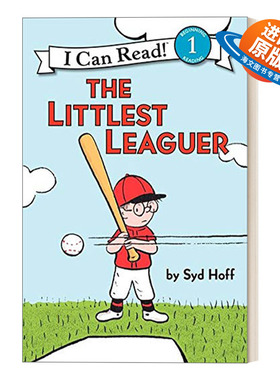英文原版 The Littlest Leaguer 最小的棒球球员 最小的球员 I Can Read Level 1分级阅读 英文版 进口英语原版书籍