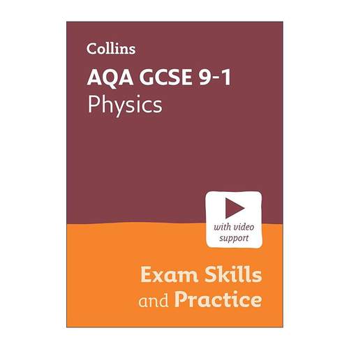 英文原版 Collins AQA GCSE 9-1 Physics Exam Skills and Practice 柯林斯初高中物理课程考试技巧及练习 英文版 进口英语书籍