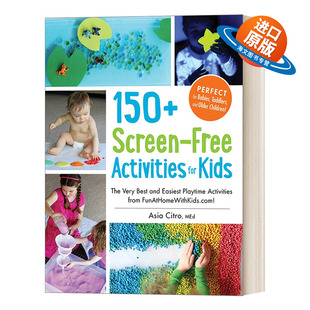 Kids 书籍 Screen 进口英语原版 英文版 儿童手工游戏设计 for Activities Free 150 英文原版