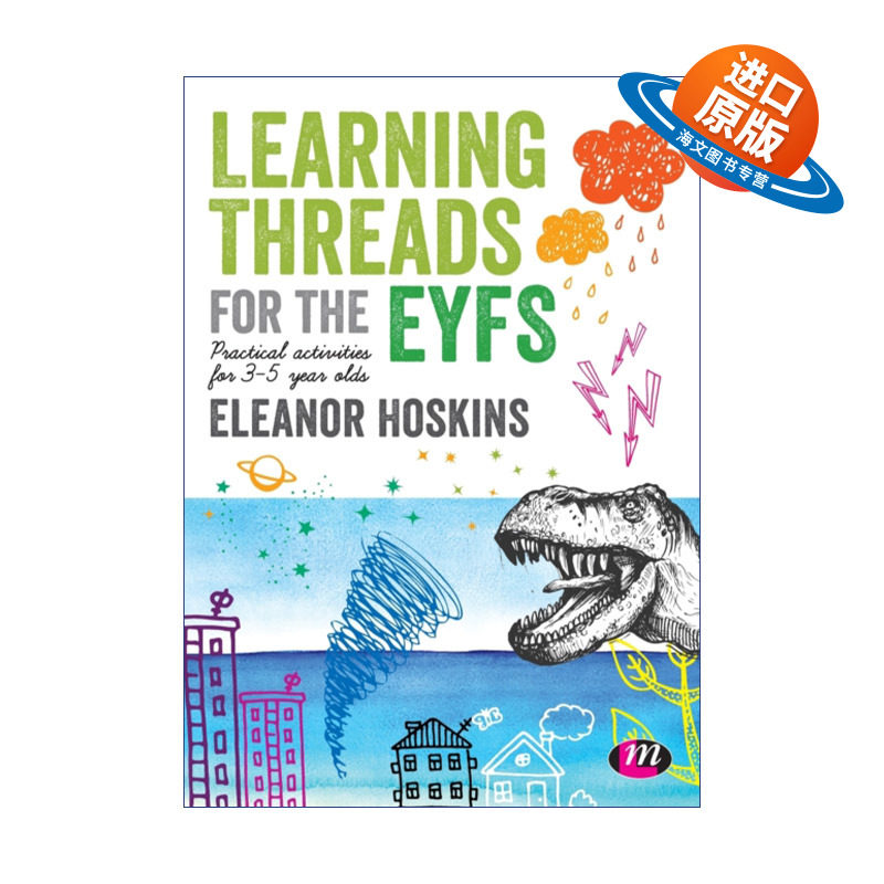 英文原版 Learning Threads for the EYFS 儿童早教活动设计指南 3-5岁 符合英国儿童早期基础教育EYFS框架 英文版 进口英语书籍