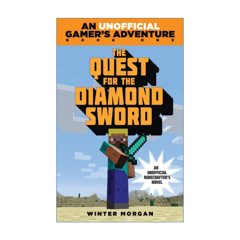 英文原版 The Quest for the Diamond Sword寻找钻石剑我的世界非官方玩家冒险小说英文版进口英语原版书籍