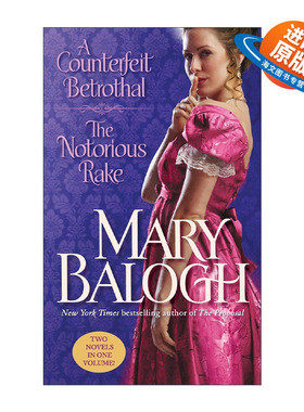 英文原版 A Counterfeit Betrothal/The Notorious Rake 假订婚真想爱 臭名昭著的浪子 二合一 历史浪漫小说 进口英语原版书籍