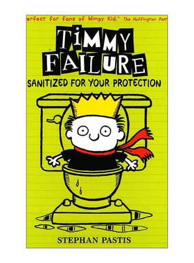 英文原版 Timmy Failure Sanitized For Your Protection 囧侦探提米4 儿童幽默侦探小说 英文版 进口英语原版书籍