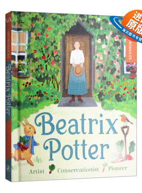 英文原版 V&A Introduces Beatrix Potter V&A博物馆人物介绍 碧翠丝 波特 彼得兔作者 精装 英文版 进口英语原版书籍