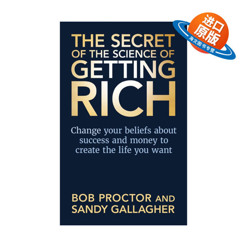 英文原版 The Secret of The Science of Getting Rich 致富经典的秘诀 改变你对成功和金钱的信念 英文版 进口英语原版书籍