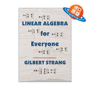 英文原版 Linear Algebra for Everyone 线性代数的艺术 Gilbert Strang 精装 英文版 进口英语原版书籍