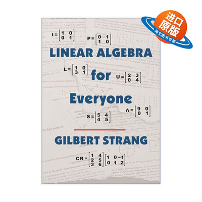 英文原版 Linear Algebra for Everyone 线性代数的艺术 Gilbert Strang 精装 英文版 进口英语原版书籍