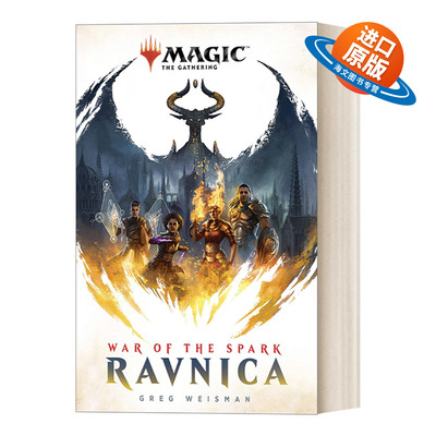 英文原版小说 Magic The Gathering - Ravnica 万智牌 火花之战-拉弗尼察 官方小说 英文版 进口英语原版书籍