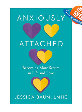 英文原版 Anxiously Attached 章鱼学会冷静 拥有即是疗愈 爱的安全感 亲密关系的边界感 Jessica Baum 英文版 进口英语原版书籍