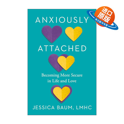 英文原版 Anxiously Attached 章鱼学会冷静 拥有即是疗愈 爱的安全感 亲密关系的边界感 Jessica Baum 英文版 进口英语原版书籍