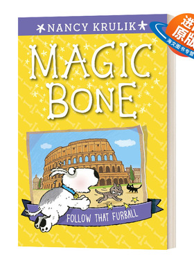 神奇的骨头3 Follow That Furball #3 Magic Bone 英文原版儿童章节小说书 进口英语原版书籍