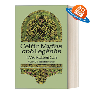 英文原版 Celtic Myths and Legends 凯尔特神话全书 英文版 进口英语原版书籍