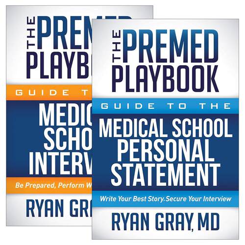 英文原版 The Premed Playbook Guide 医学院面试指南2册 MCAT备考 大学成功申请建议 英文版 进口英语原版书籍