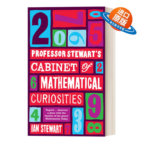 英文原版 Professor Stewart's Cabinet of Mathematical Curiosities 数学万花筒 五光十色的数学趣题和逸事 英文版 进口书籍