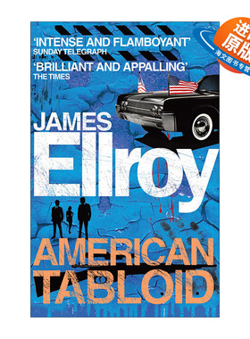 英文原版 American Tabloid 美国黑社会三部曲 美国小报 詹姆斯·艾尔罗伊 英文版 进口英语原版书籍
