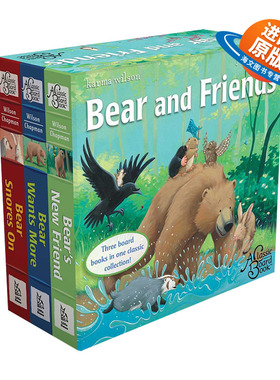 英文原版绘本 Bear and Friends Bear Snores On Bear Wants More 熊和朋友们 吴敏兰推荐书单 英文版 进口英语原版书籍