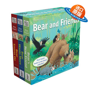 Friends Wants 绘本 and 英文版 书籍 英文原版 书单 Snores Bear 熊和朋友们 More 进口英语原版 吴敏兰推荐