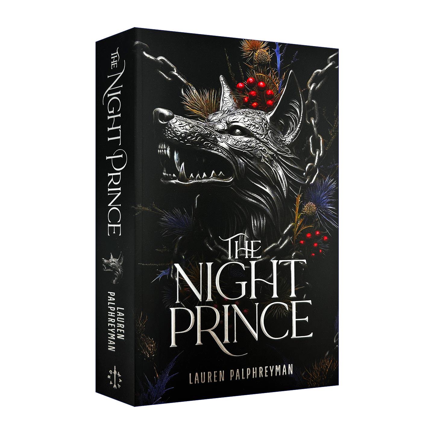英文原版 The Night Prince 狼王三部曲2 黑夜王子 畅销奇幻爱情小说 Lauren Palphreyman 英文版 进口英语原版书籍