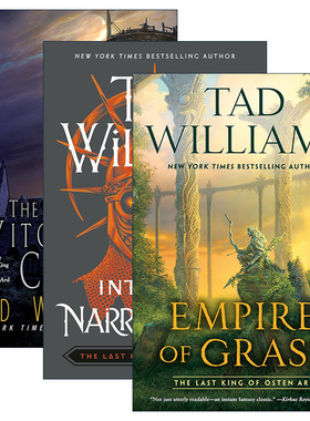 英文原版 Last King of Osten Ard 最后的君王系列1-3册 回忆，悲伤与荆棘作者Tad Williams泰德·威廉姆斯 英文版 进口原版书籍