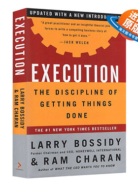 英文原版 精装 Execution 执行 如何完成任务的学问 精装 英文版