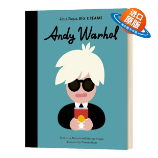 Warhol 小男孩大梦想 安迪·沃霍尔 英文原版 进口英语原版 Andy 英文版 书籍儿童外文书 精装