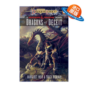 英文原版 Dragonlance: Dragons of Deceit 龙枪命运三部曲1 欺瞒之巨龙 龙枪编年史系列新作 英文版 进口英语原版书籍