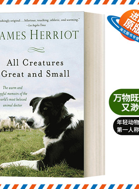 英文原版 All Creatures Great and Small  万物既伟大又渺小 吉米哈利 英文版 进口英语原版书籍