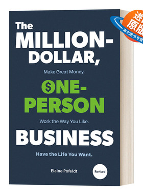 英文原版 The Million-Dollar  One-Person Business 百万美金的一人生意 自主创业 Elaine Pofeldt 英文版 进口英语原版书籍