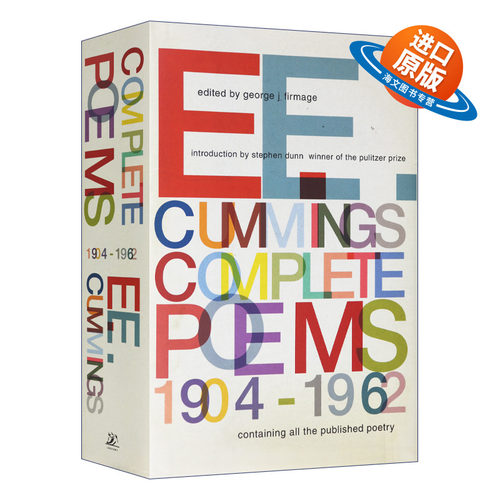 英文原版 E E Cummings Complete Poems 1904-1962 卡明斯诗歌1904-1962全集 精装 英文版 进口英语原版书籍