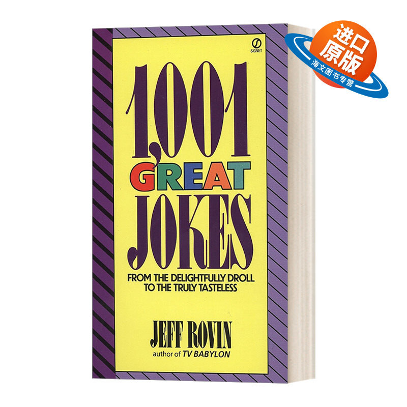 英文原版 1001 Great Jokes 1001个大笑话 英文版 进口英语原版书籍