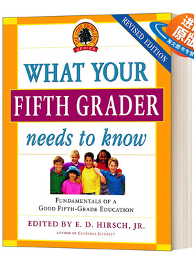英文原版 What Your Fifth Grader Needs to Know Core Knowledge Series 小学5年级需要知道什么 知识词典 英文版 进口英语书籍