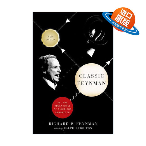 英文原版 Classic Feynman 费曼经典 一个好奇者的探险人生 Richard Feynman 精装 英文版 进口英语原版书籍