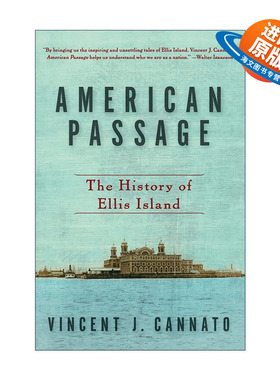英文原版 American Passage 穿越窄门 埃利斯岛上的移民故事 英文版 进口英语原版书籍